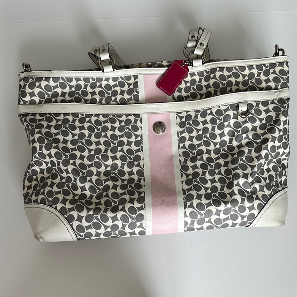 Coach large tote